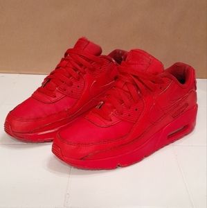 Nike air max shoes red